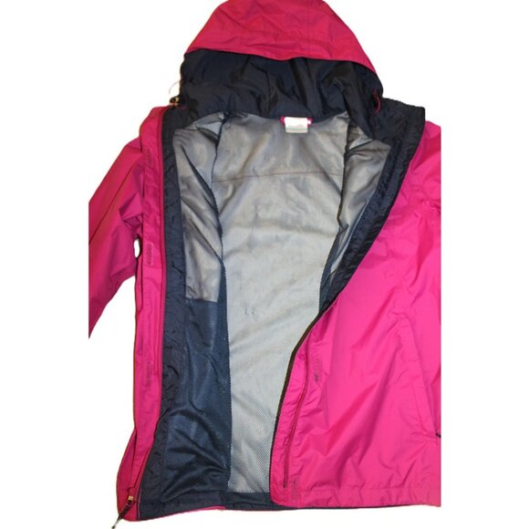 COLUMBIA Arcadia II Waterproof (Omni-Tech™) Rain Jacket  in Wild Fuchsia (L/XL) - Picture 7 of 12